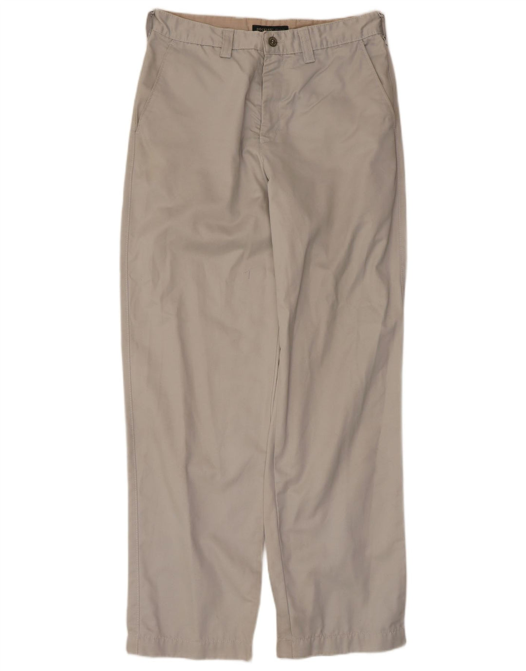 Calças Dockers masculinas retas Chino W31 L32 cinza
