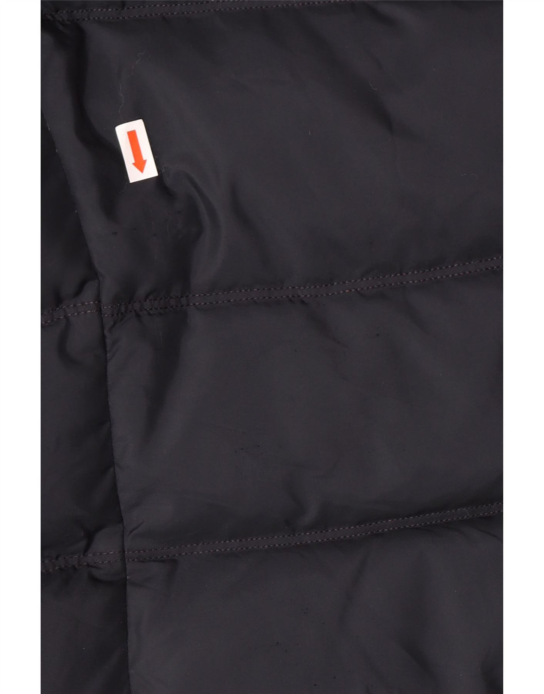 Casaco acolchoado com capuz feminino TOMMY HILFIGER Reino Unido 10 pequeno azul marinho poliéster