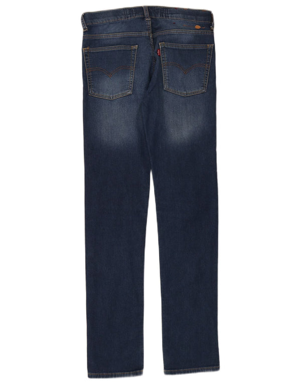 Levi's Meninos 510 Skinny Jeans 15-16 Anos W30 L32 Azul Algodão