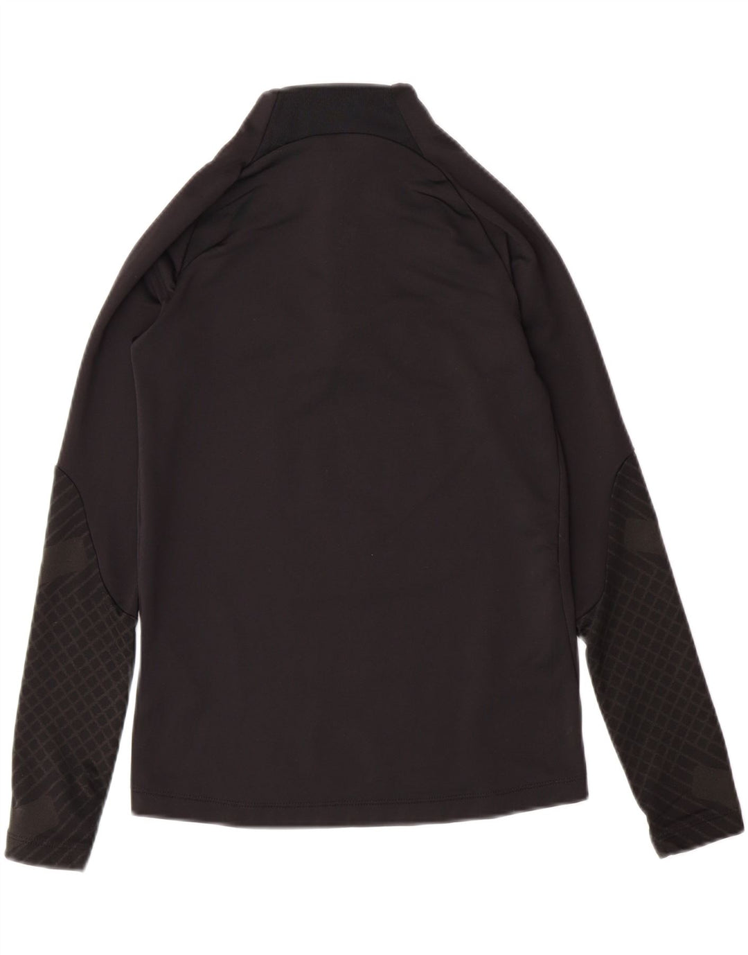 NIKE Boys Dri Fit Graphic Pullover Tracksuit Top 10-11 Years Medium Black Vintage Nike and Second-Hand Nike from Messina Hembry 