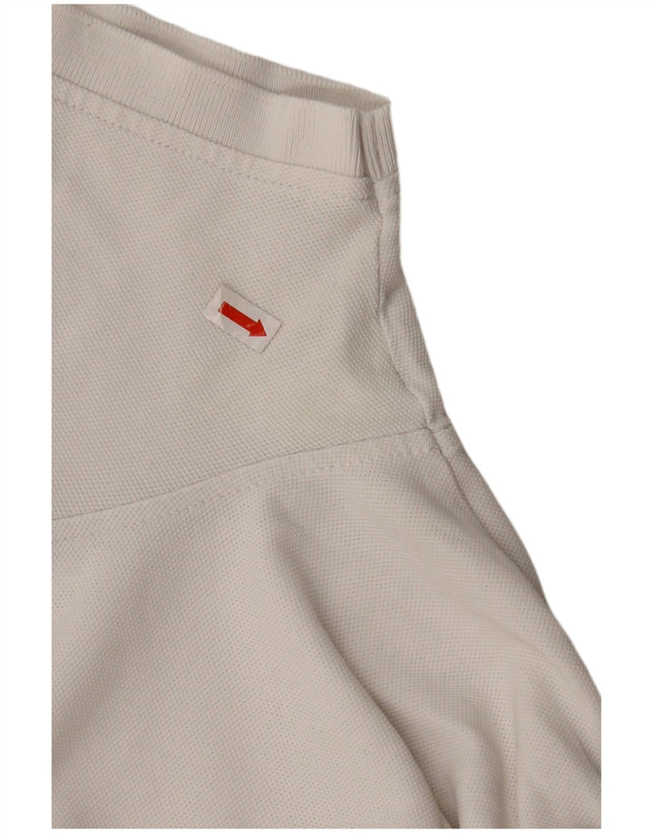 Camisa polo masculina Tommy Hilfiger Slim Fit grande algodão branco