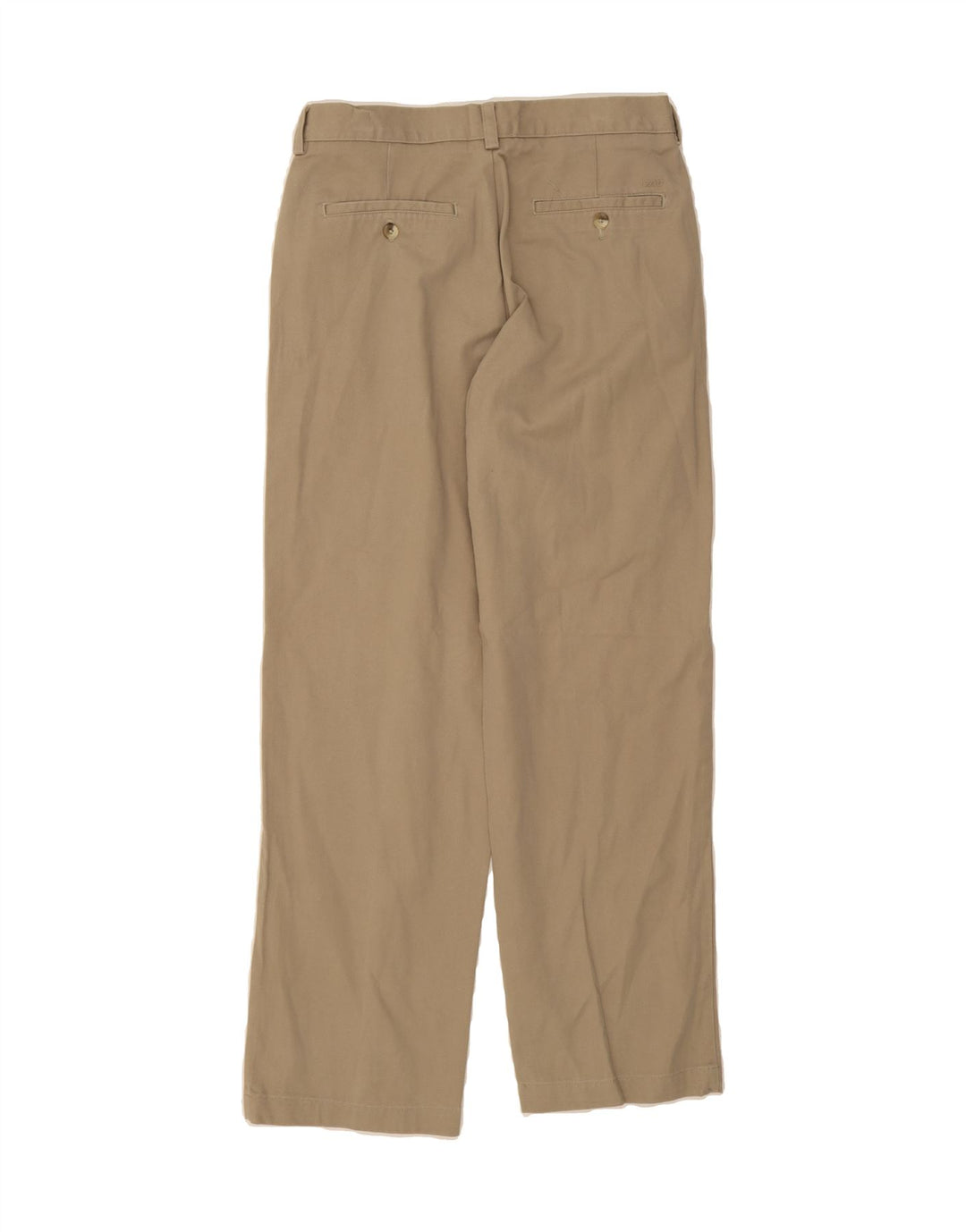 IZOD Mens Straight Chino Trousers W30 L30 Brown Cotton Vintage Izod and Second-Hand Izod from Messina Hembry 
