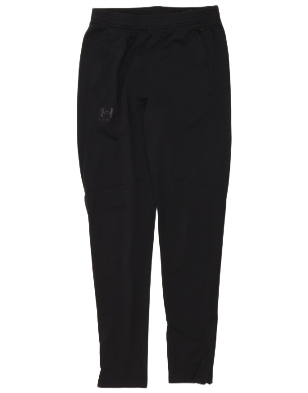 Calça de treino masculina Under Armour poliéster preto médio