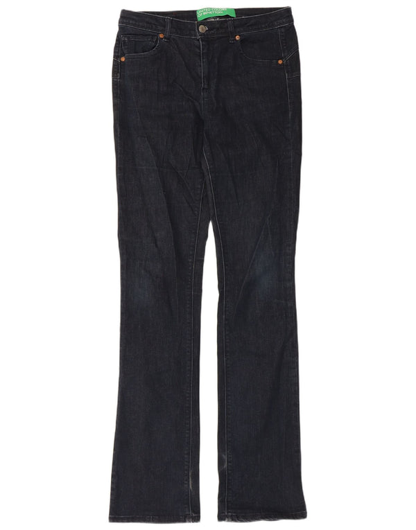 Calça Jeans Bootcut Feminina Benetton W30 L34 Azul Marinho