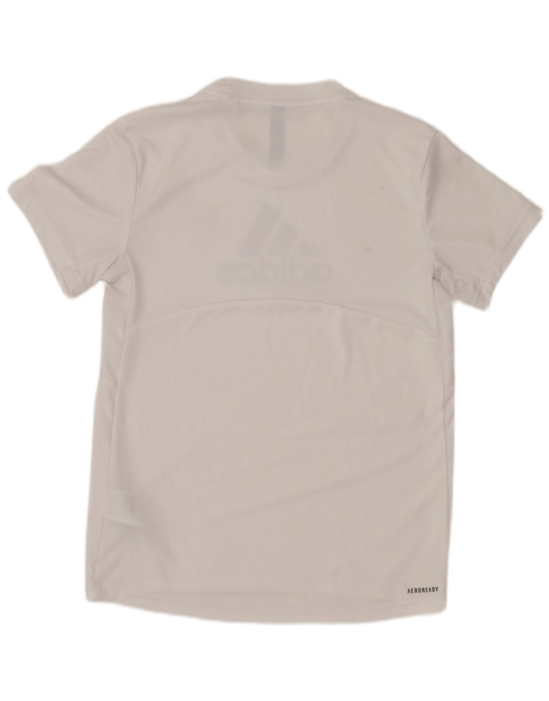 Camiseta Adidas Feminina Prime Azul Graphic UK 4/6 XS Branco Poliéster