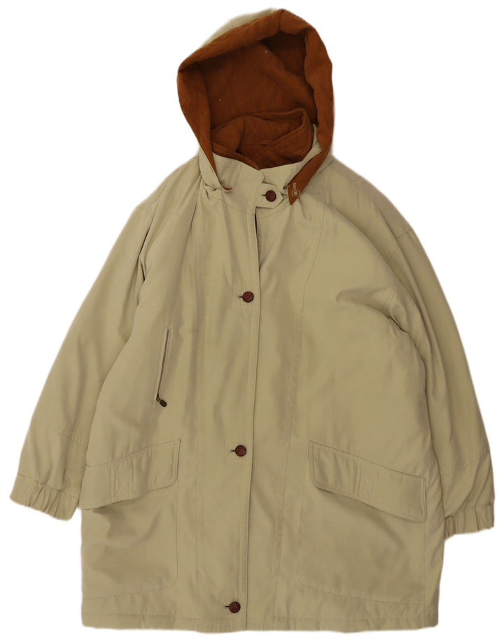 Casaco corta-vento feminino Ensign US 16 2XL poliéster bege