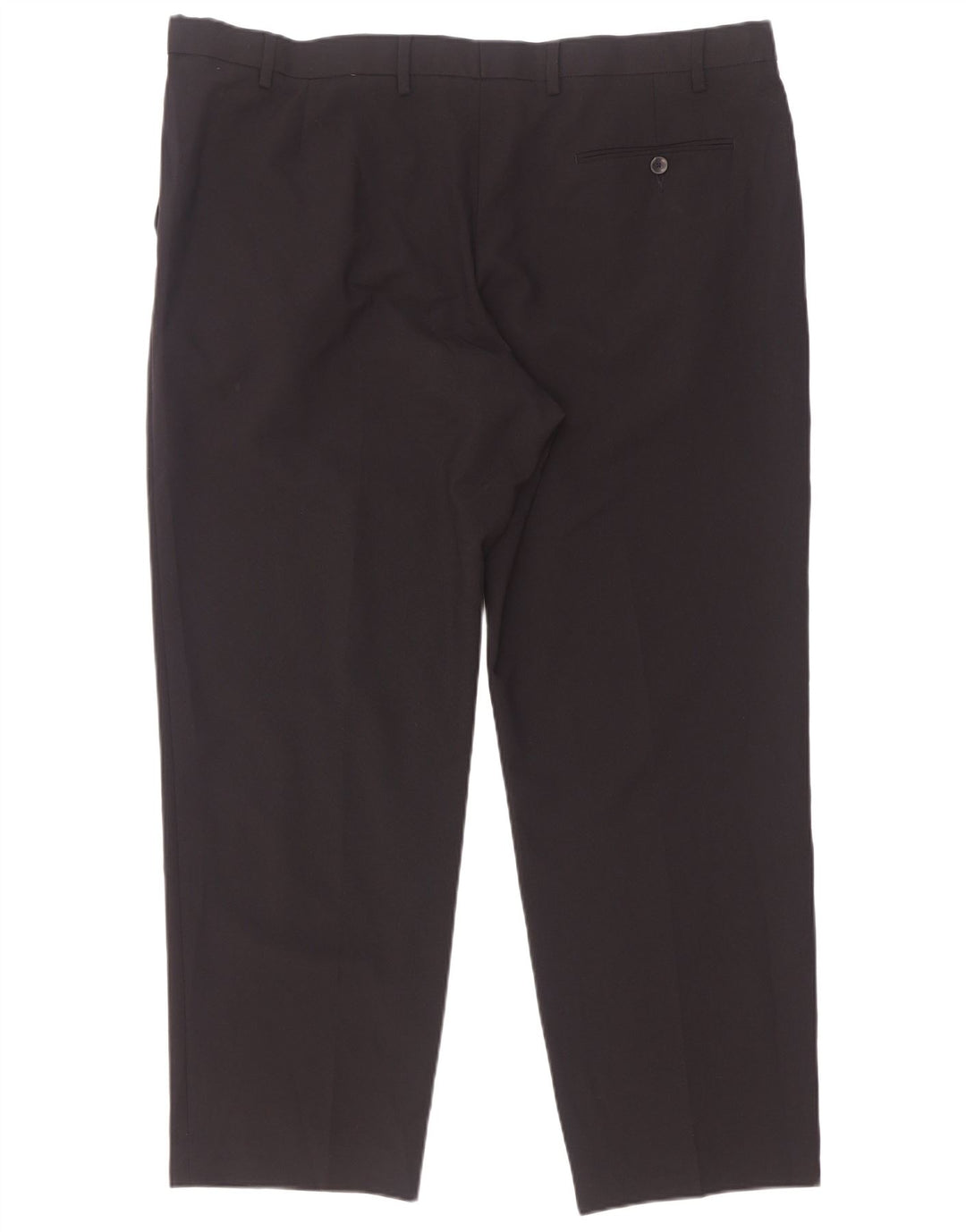 Calça masculina Marks & Spencer Pegged Regular Suit W42 L29 Azul marinho
