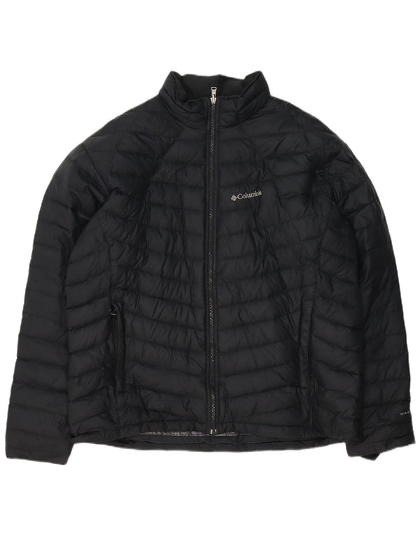 Jaqueta Columbia Masculina Omni-Heat Liner Acolchoada Reino Unido 44 2XL Preto Nylon