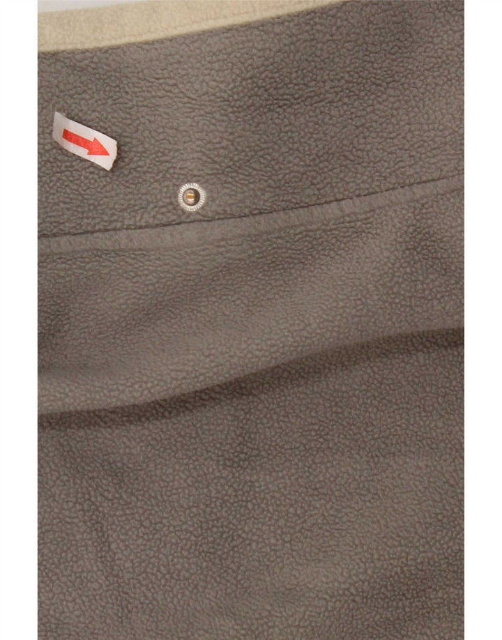 Spalding Mens Liner Fleece Jacket UK 42 XL Cinza Colourblock Poliéster