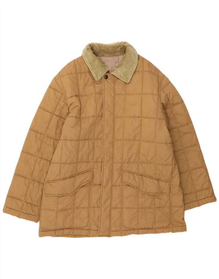 Jaqueta acolchoada masculina Henry Cottons IT 54 2XL bege