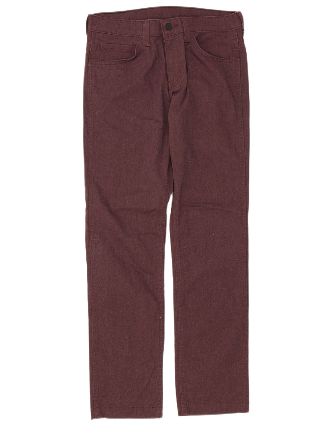 Levi's Masculino 511 Slim Jeans W30 L30 Borgonha Algodão