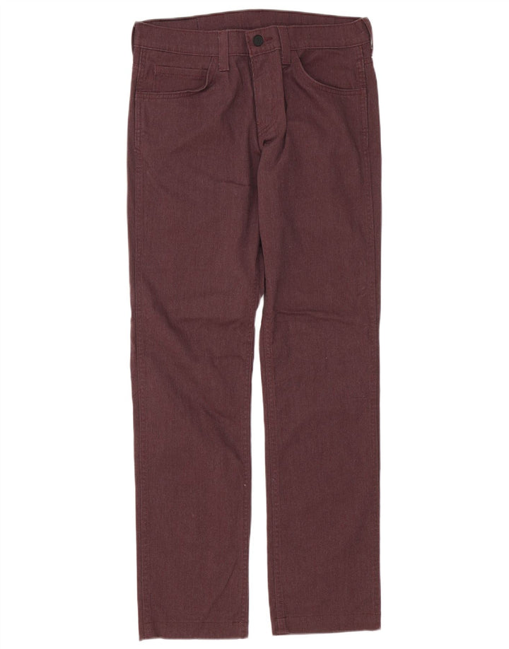 Levi's Masculino 511 Slim Jeans W30 L30 Borgonha Algodão