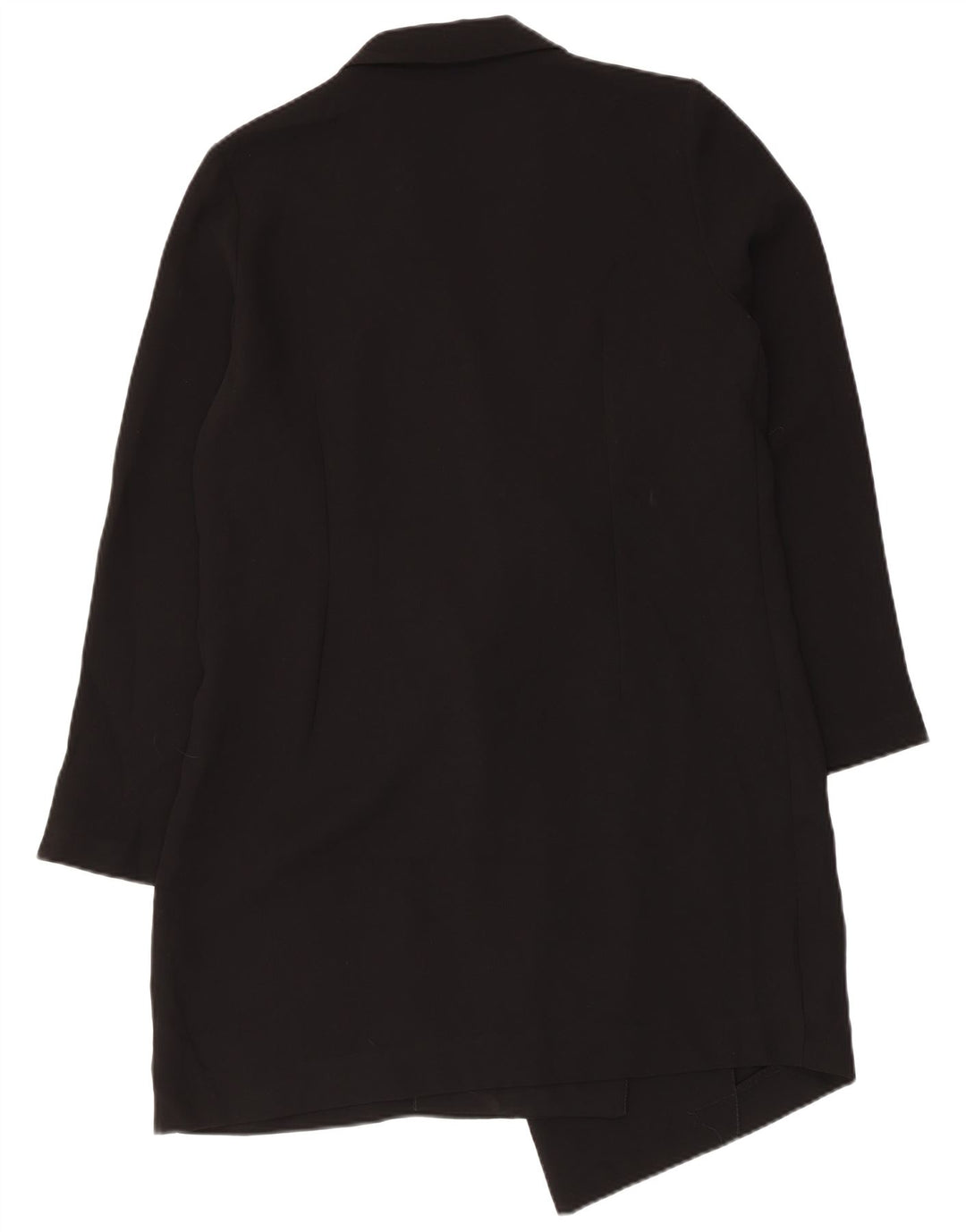 Sobretudo feminino Topshop UK 12 poliéster preto médio
