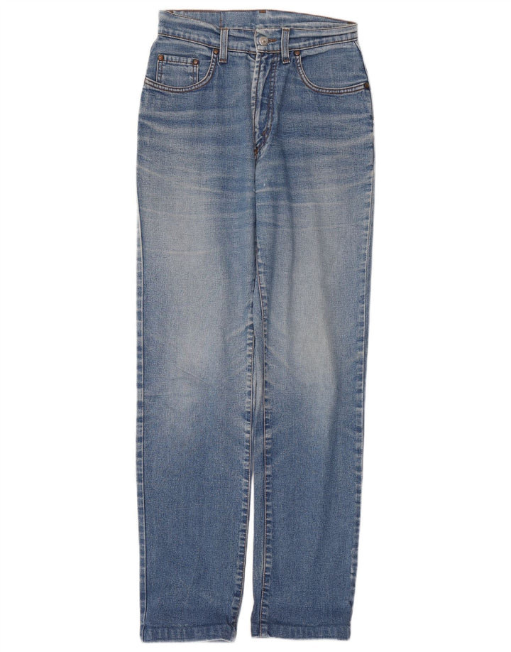 Calça jeans reta feminina Carrera W26 L31 azul