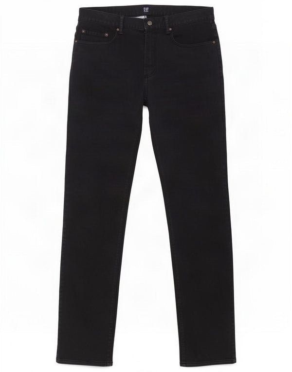 Gap Mens Slim Jeans W33 L34 Azul Marinho Algodão