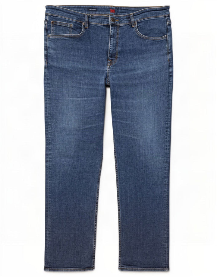 Crew Clothing Masculino Slim Jeans W40 L30 Azul Algodão