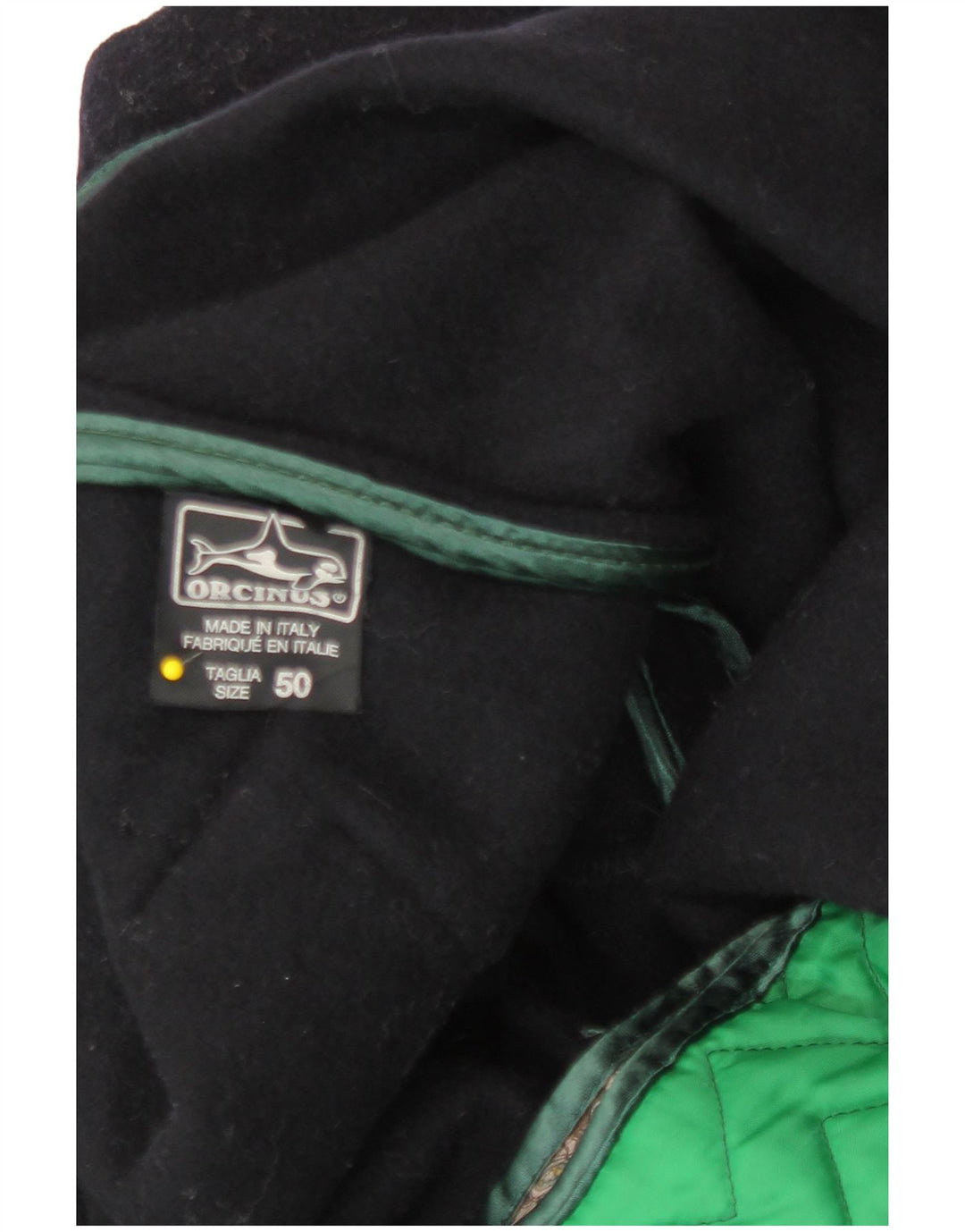 Jaqueta corta-vento masculina Orcinus IT 50 grande lã azul marinho