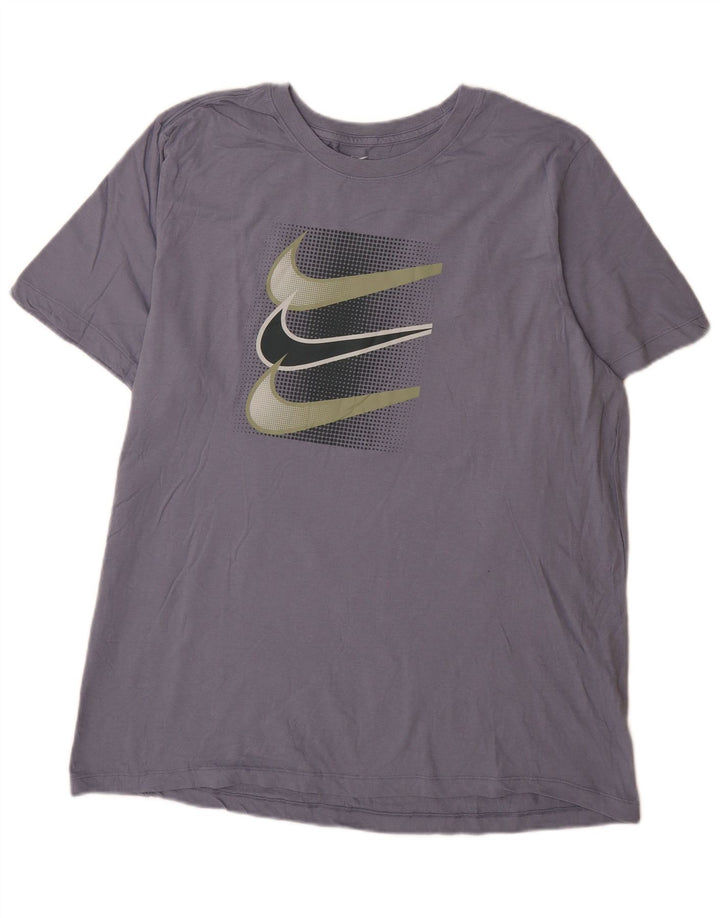Camiseta Nike masculina gráfica Top XL azul marinho algodão