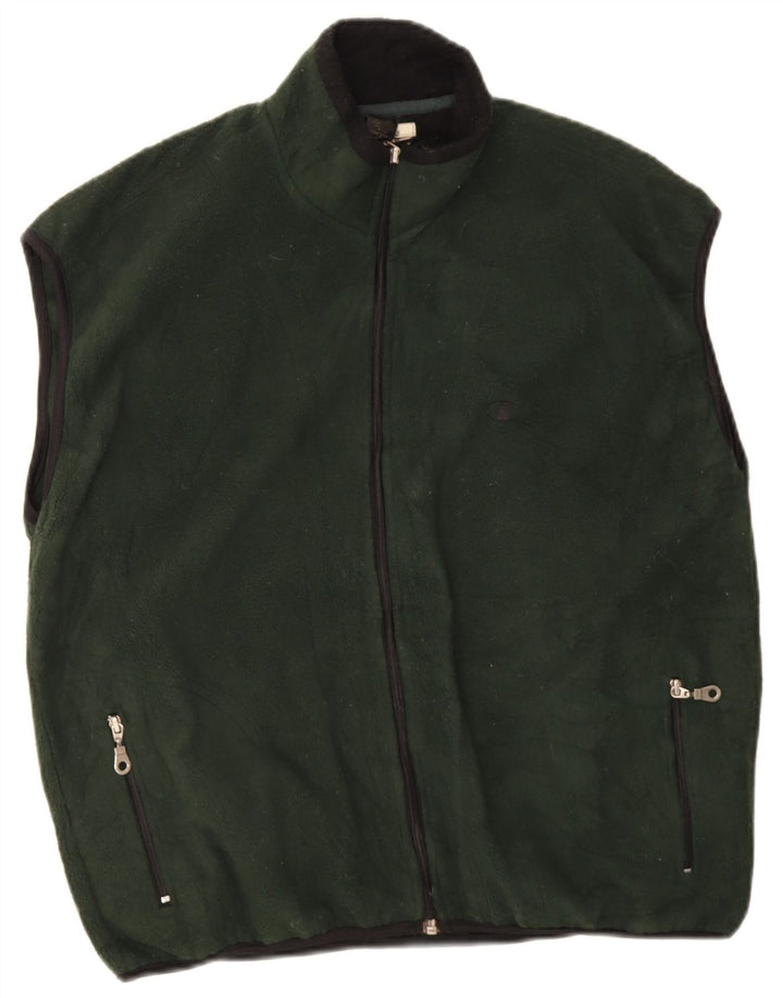 Campeão Masculino Fleece Gilet UK 38 Médio Caqui