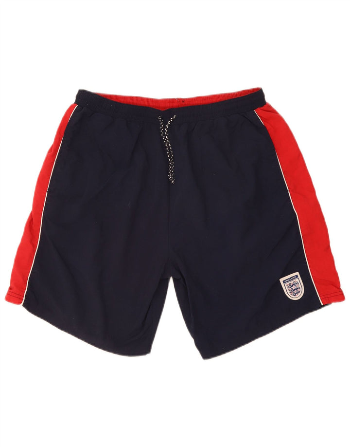 Shorts de natação masculino MARKS & SPENCER médio azul marinho colorblock