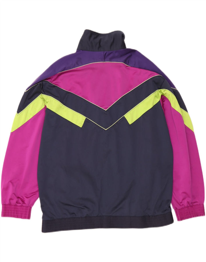 Jaqueta masculina de agasalho Brugi XL azul marinho colorblock