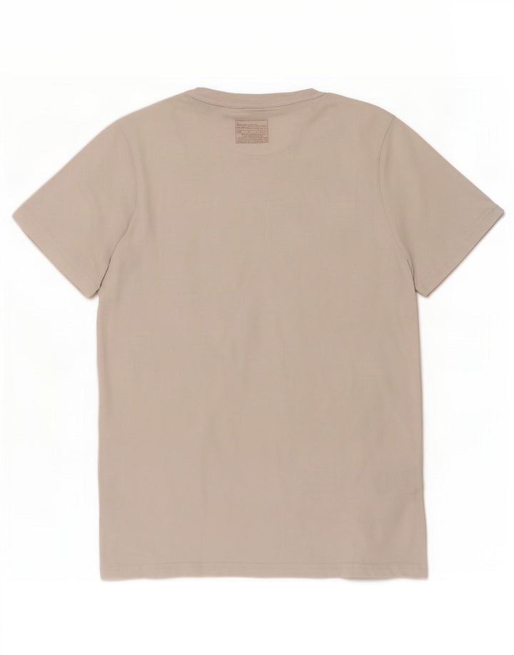 Camiseta masculina Ellesse com estampa gráfica grande de algodão branco