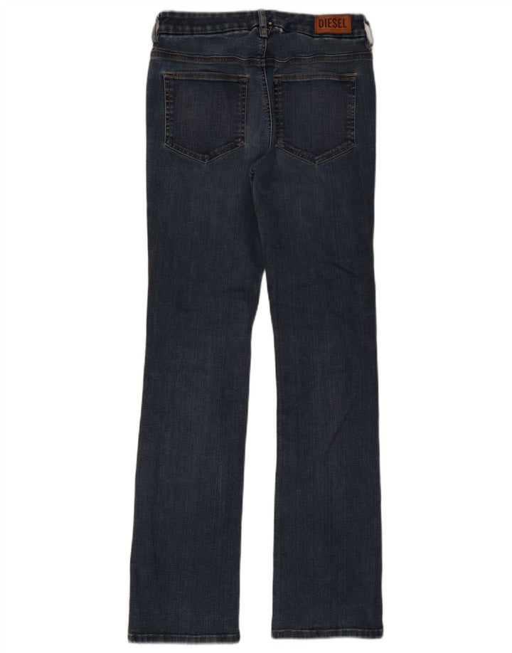 Jeans retos femininos Diesel W27 L30 algodão azul