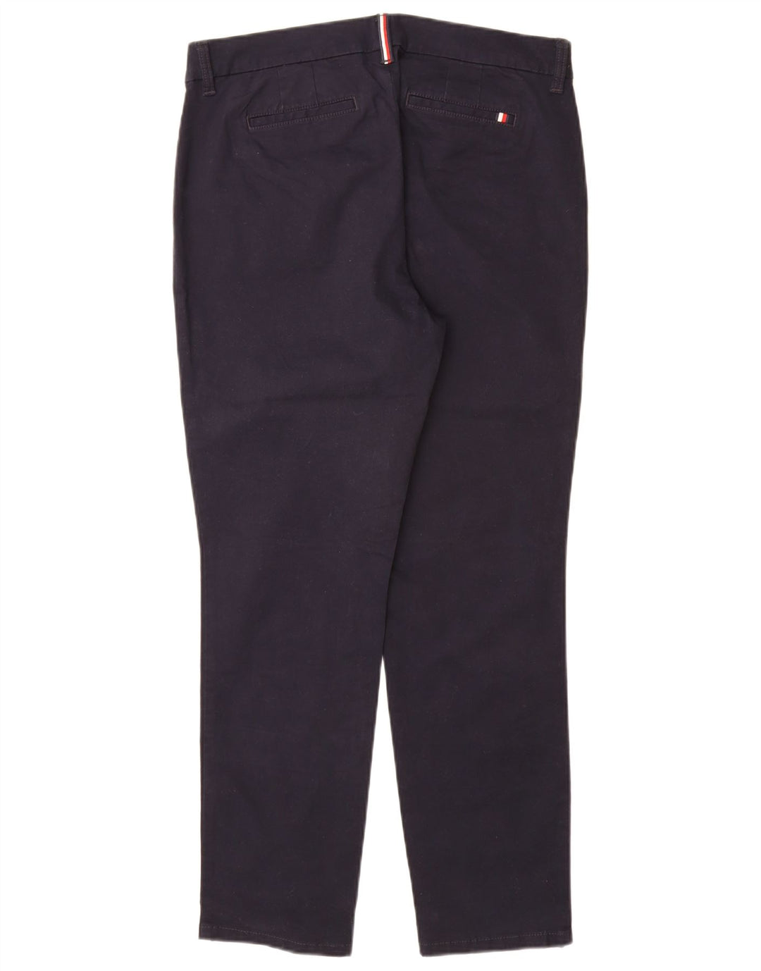 Calça Chino Feminina TOMMY HILFIGER EUA 10 Grande W32 L29 Azul Marinho