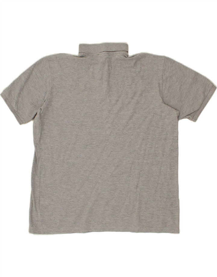 FILA Mens Polo Shirt IT 56 2XL Grey Cotton Vintage Fila and Second-Hand Fila from Messina Hembry 