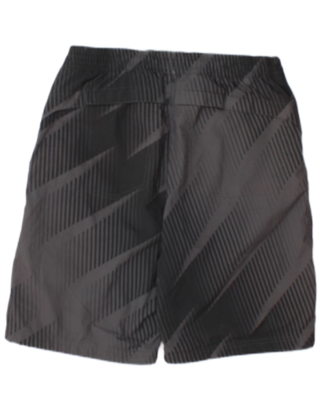 Shorts esportivos masculinos Nike UK 26/28 poliéster geométrico cinza pequeno