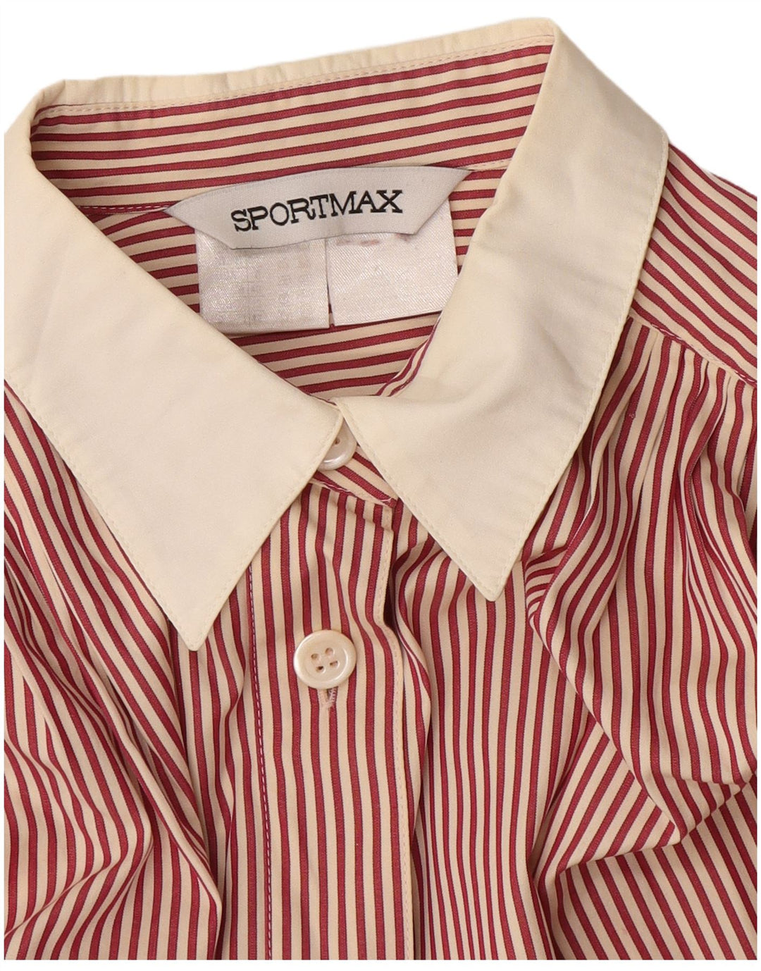 Camisa oversized feminina Sportmax UK 12 médio vermelho floral