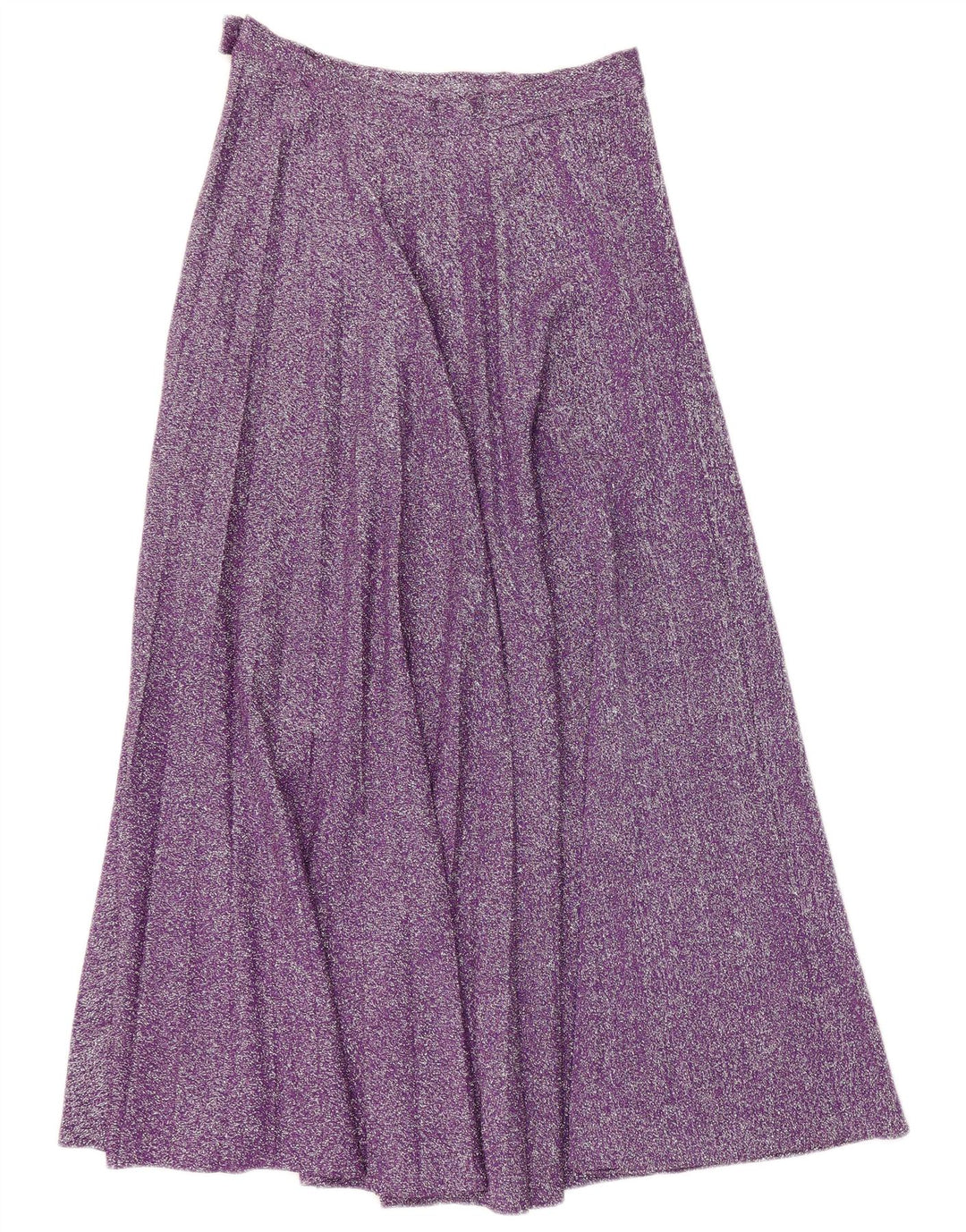 Saia maxi feminina vintage W30 médio roxo manchado