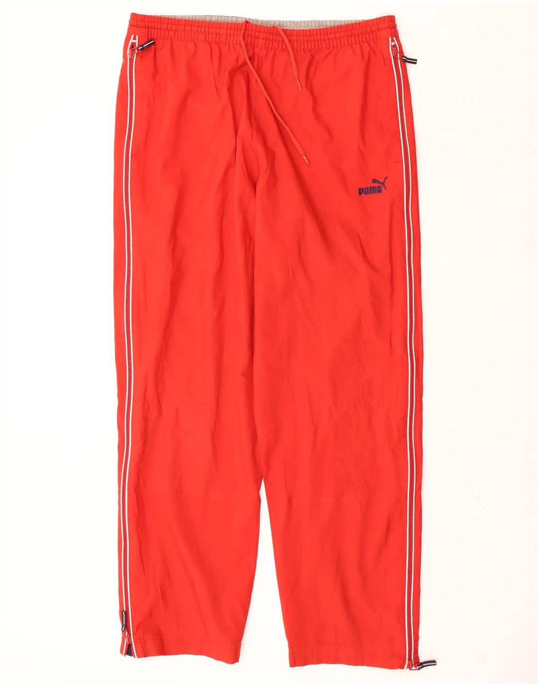 Calça de treino masculina Puma grande vermelha