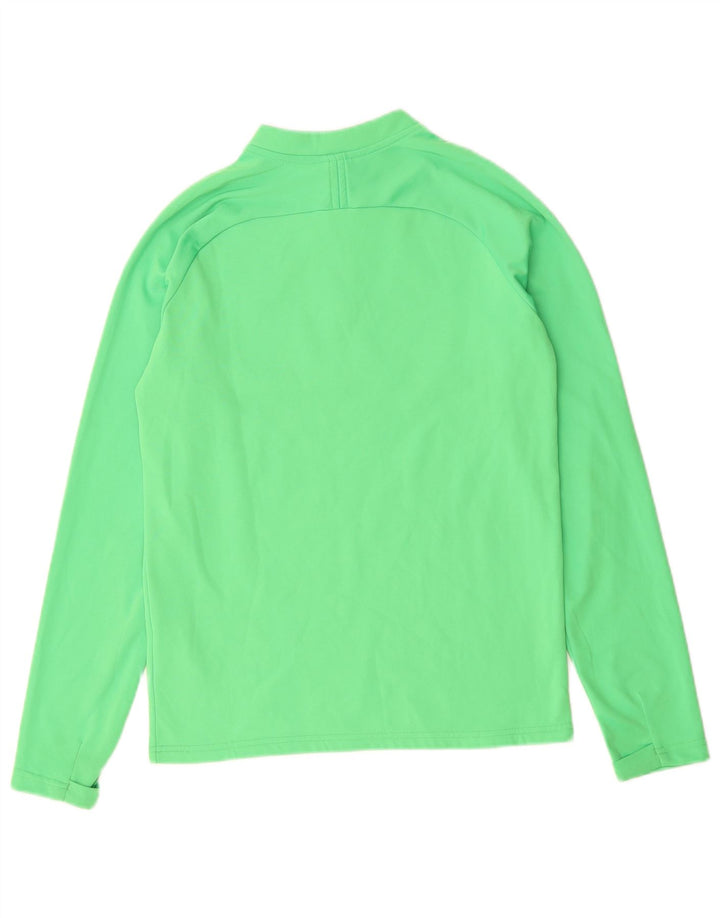 Nike Boys Alba Roma Zip Neck Pullover Treino Top 12-13 Anos Grande Verde