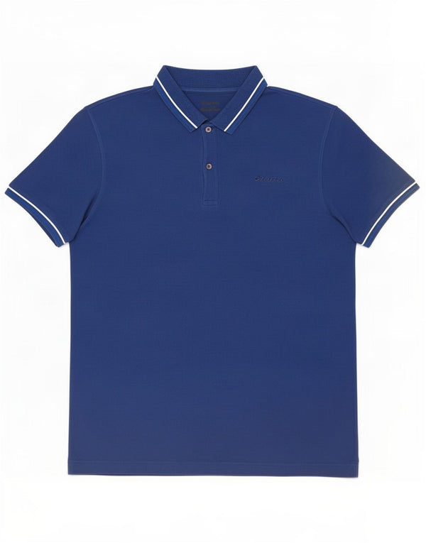 Camisa polo masculina Lotto 2XL algodão azul