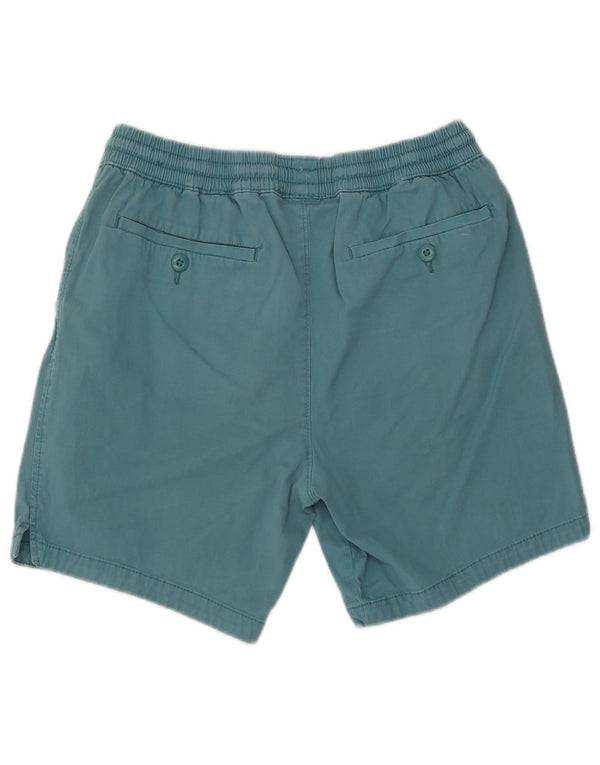 Hollister Mens Chino Shorts Grande W34 Azul Algodão