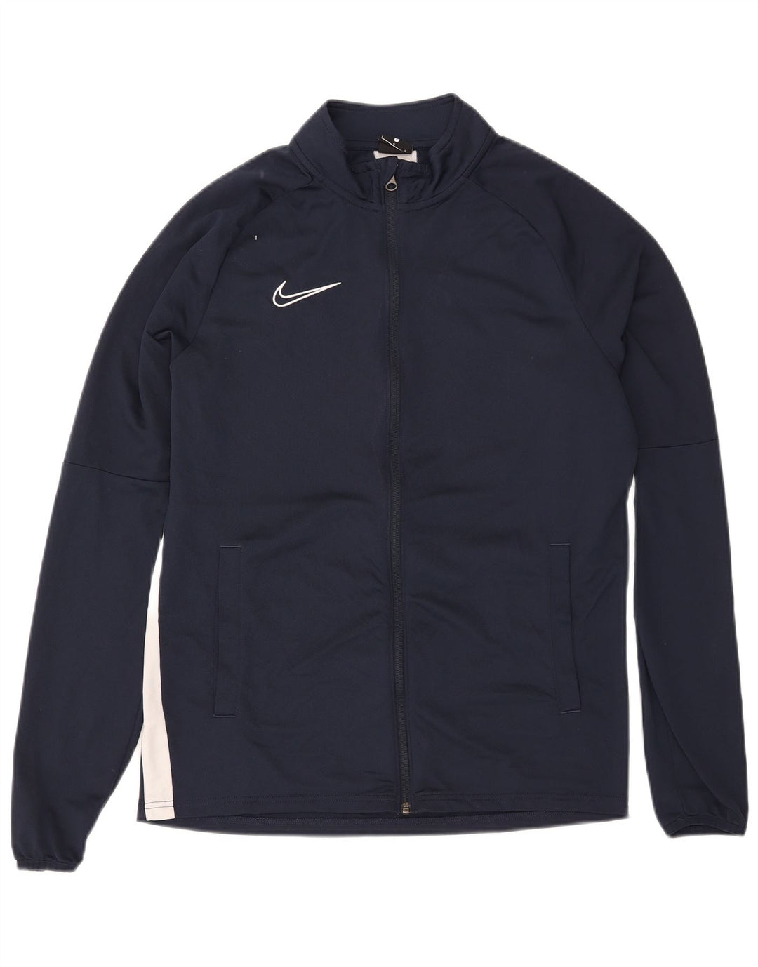Jaqueta Nike Masculina Dri Fit Tracksuit Grande Bloco Colorido Azul Marinho