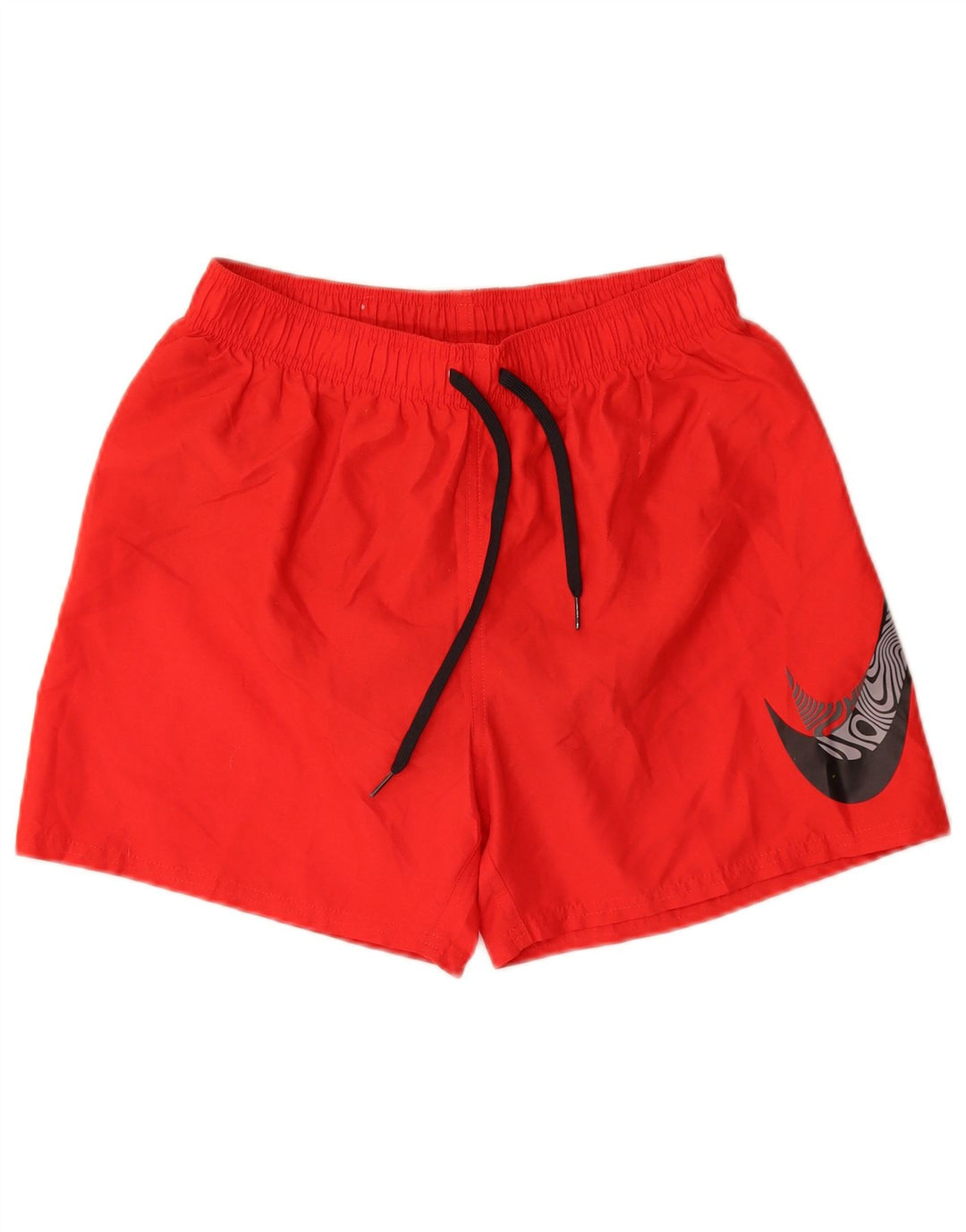 Shorts de natação masculinos Nike Graphic médio vermelho poliéster