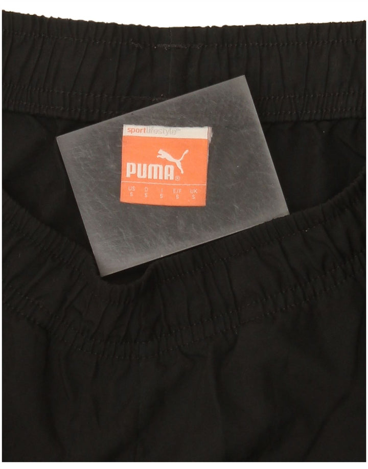 Shorts esportivos masculinos Puma pequenos pretos