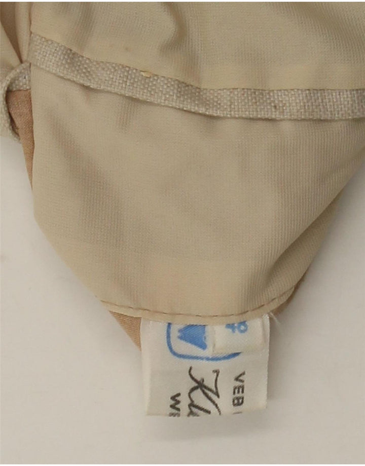 Jaqueta bomber feminina vintage IT 48 XL bege