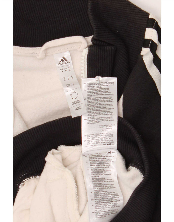 Adidas Mens Juventus Graphic Tracksuit Top Jaqueta Médio Branco Colorblock