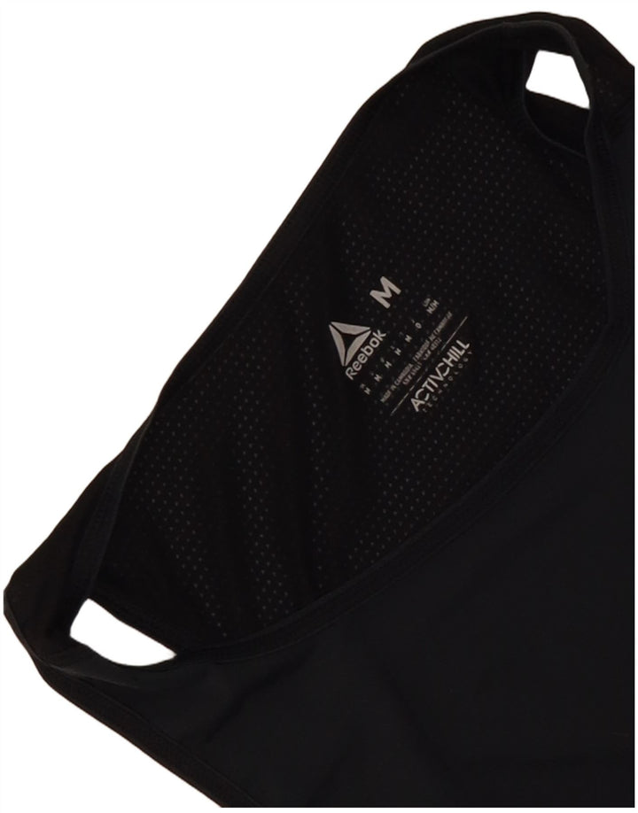 Colete masculino Reebok Top médio preto colorblock