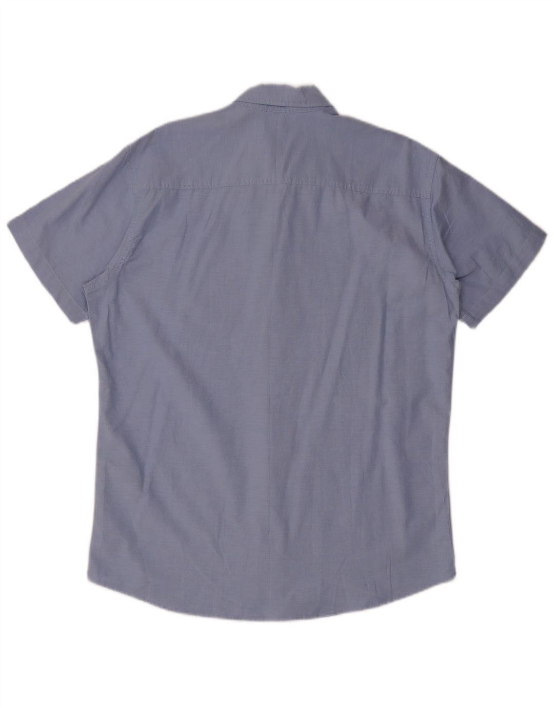 Camisa masculina de manga curta Jack & Jones XL azul algodão
