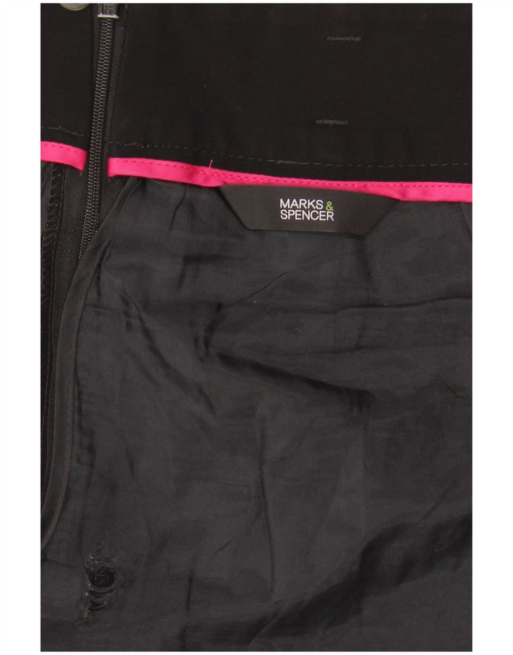 Saia lápis feminina Marks & Spencer W28 médio preto