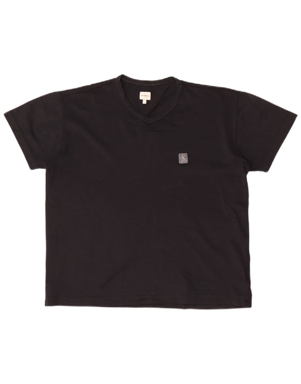 Camiseta masculina Calvin Klein Jeans Top XL preto poliamida