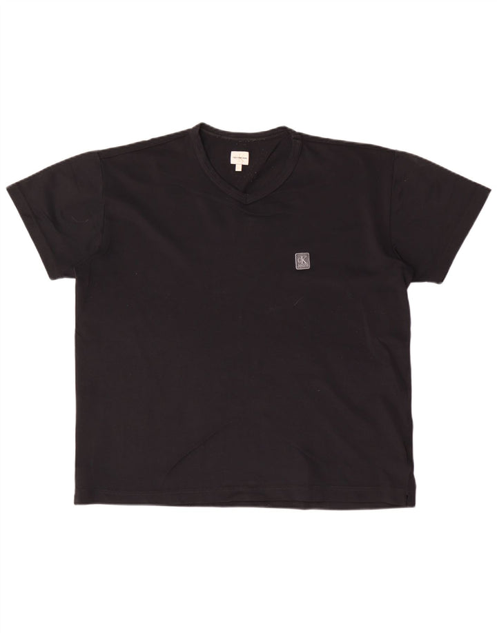 Camiseta masculina Calvin Klein Jeans Top XL preto poliamida