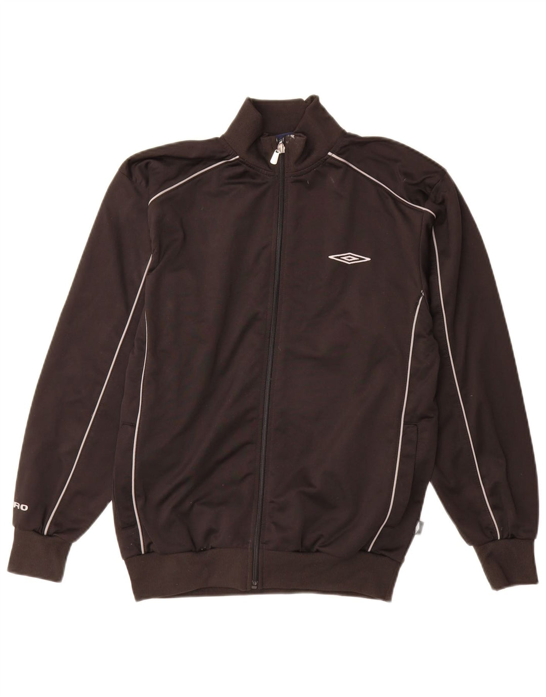 UMBRO Boys Tracksuit Top Jacket 12-13 Anos XL Preto Poliéster