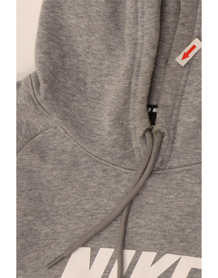 Nike Mens Nike SB Graphic Hoodie Jumper Médio Cinza Algodão Flecked