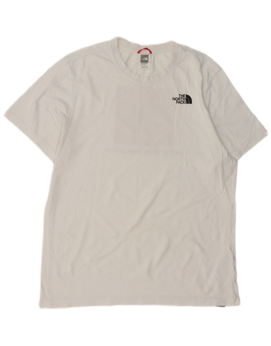 Camiseta gráfica masculina THE NORTH FACE top grande de algodão branco