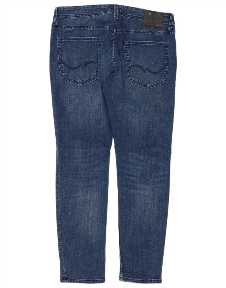 Jeans masculinos Jack & Jones Slim W36 L32 algodão azul